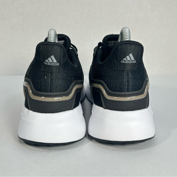Adidas EQ19 Cloud Foam Comfort Black/ White Athletic Running Shoes; Women’s Sz 6 - Picture 11 of 16